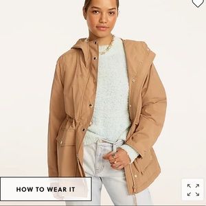 J Crew Relaxed perfect lightweight jacket BF450